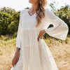 Robe Champêtre Unie – Image 3
