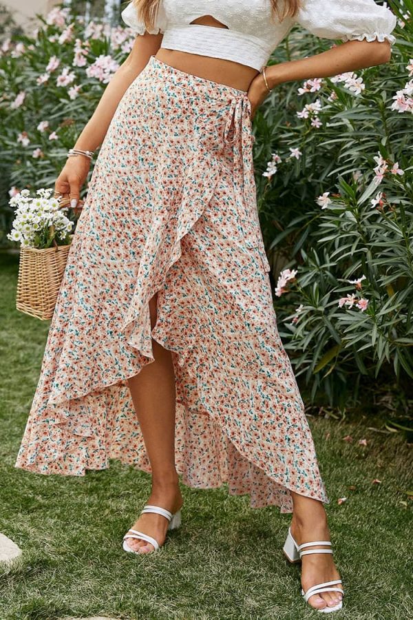 Jupe Longue Fluide Boh?�me �?? Reine Champ??tre